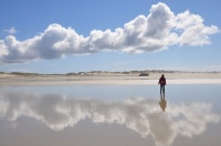 Un nuage sur la plage 2.