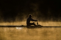 Contre-jour sur l'Erdre