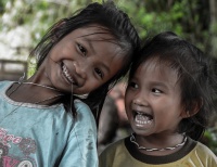 Beau moment patagé (Laos 2014)