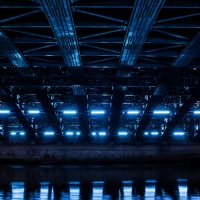 Sous les ponts des quais lyonnais