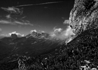 Le mont aiguille du pas de la Balme