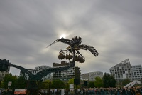 l'envol du Héron, à Nantes (les Machines de l'Ile)