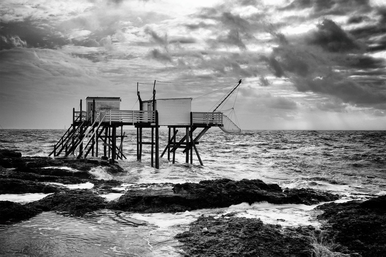 Carrelet à St Palais sur Mer