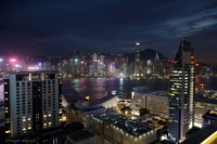 Baie de Hong Kong depuis Eye Bar