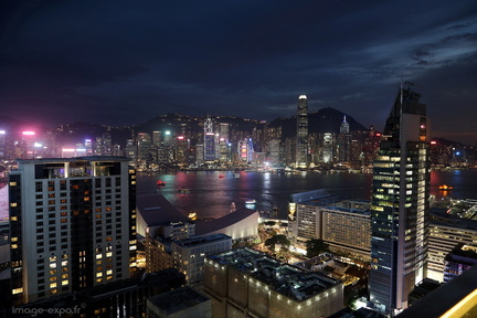 Baie de Hong Kong depuis Eye Bar