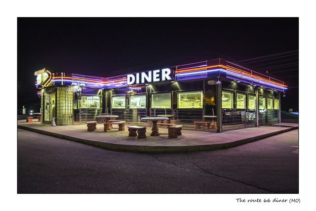 The route 66 diner (Copier)
