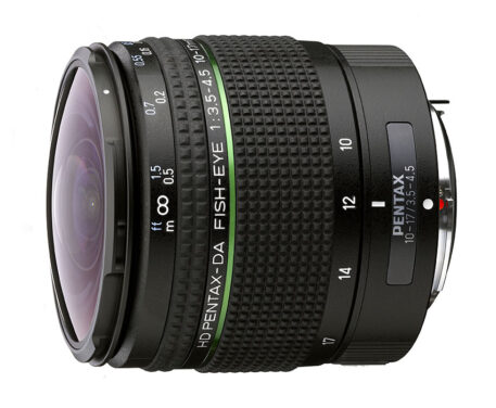 Zoom fisheye 10-17 mm pour monture K Pentax