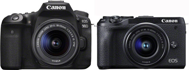 EOS 90D et M6 Mark II, deux boîtiers experts Canon