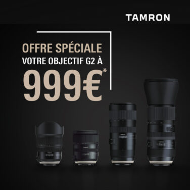 Offre de fin d’année sur les objectifs Tamron série G2
