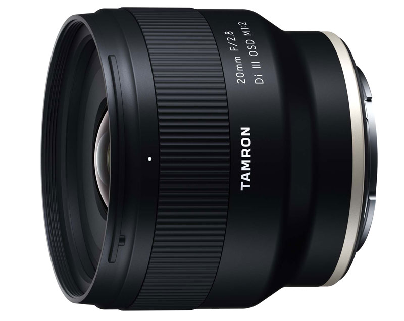 Tamron 20 mm f/2,8: la passe de trois pour Sony FE