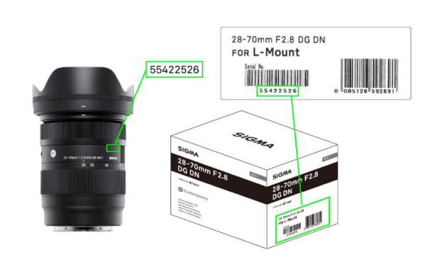 Sigma communique un problème potentiel sur son 28- 70mm F2.8 DG DN