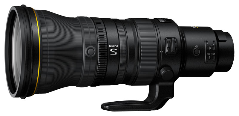 Nikkor Z 400 mm f/2,8 avec multiplicateur x1,4 intégré