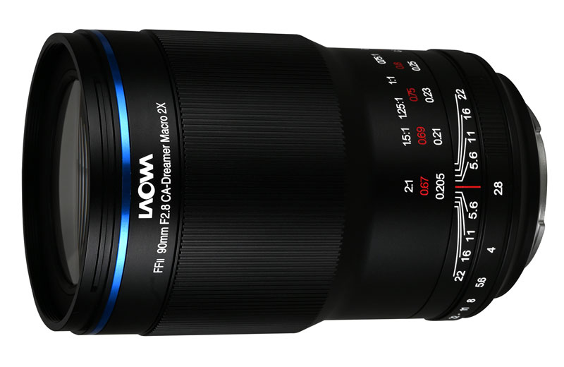 Objectif 90 mm macro x2 apochromatique chez Laowa