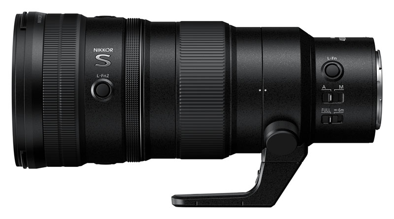 Un Nikkor Z 400 mm f/4,5 compact et léger