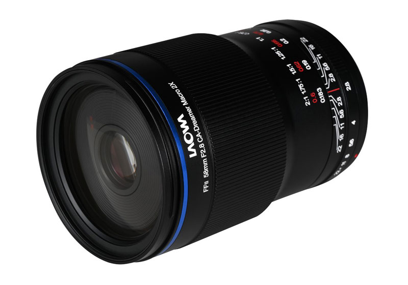 Un Laowa 58 mm f/2,8 2x Ultra Macro APO pour hybrides