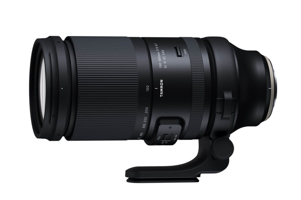 Un Tamron 150-500 mm f/5-6,7 pour boîtier Fujifilm X