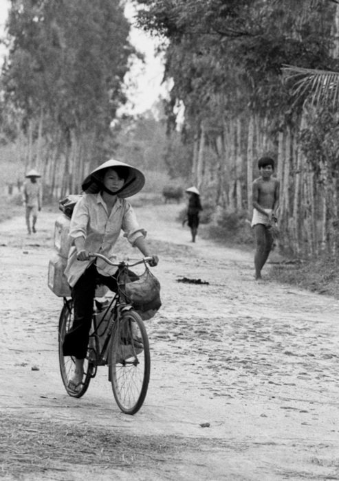 À bicyclette