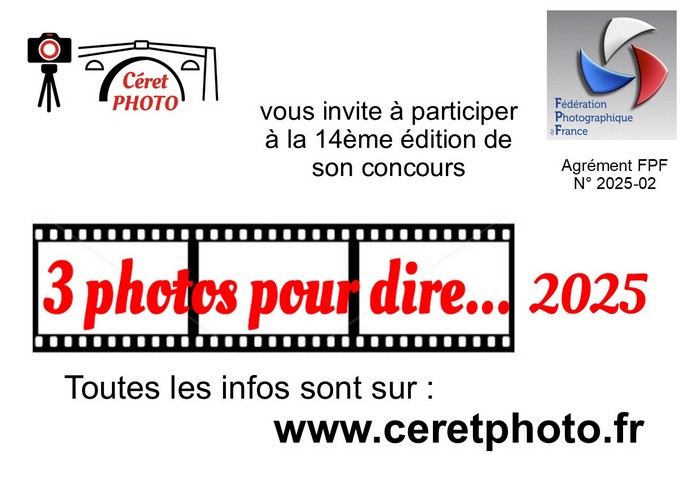 3 photos pour dire...