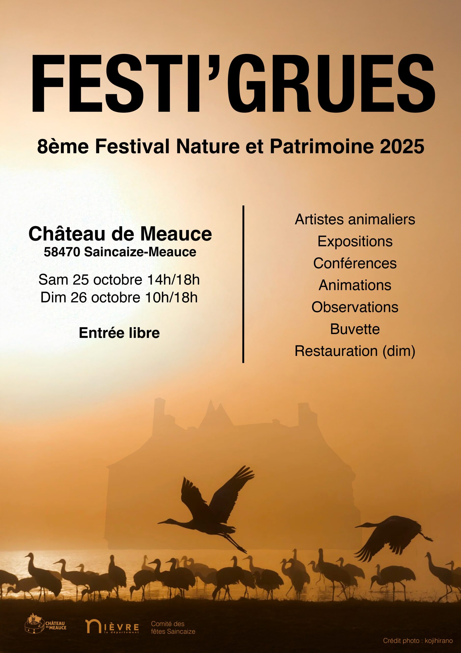 Festi'Grues, festival nature et patrimoine